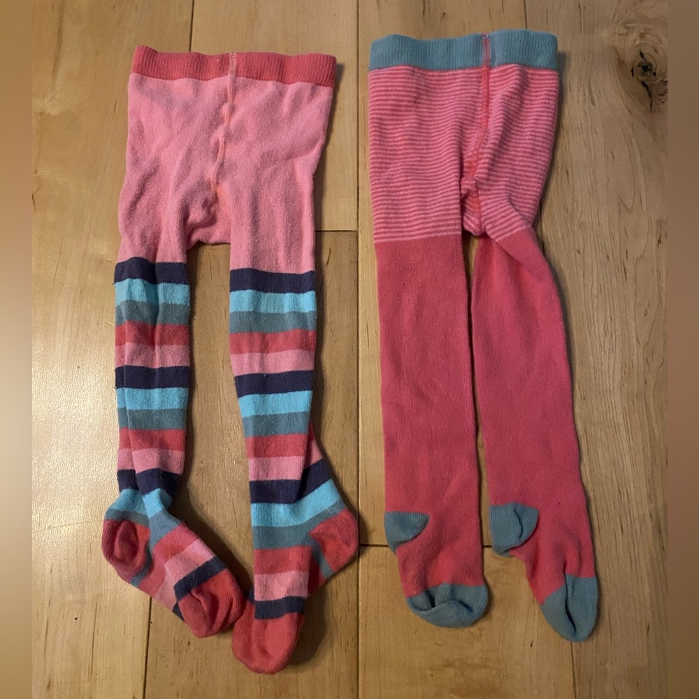 Baby Boden cotton tights size 6-12 mo